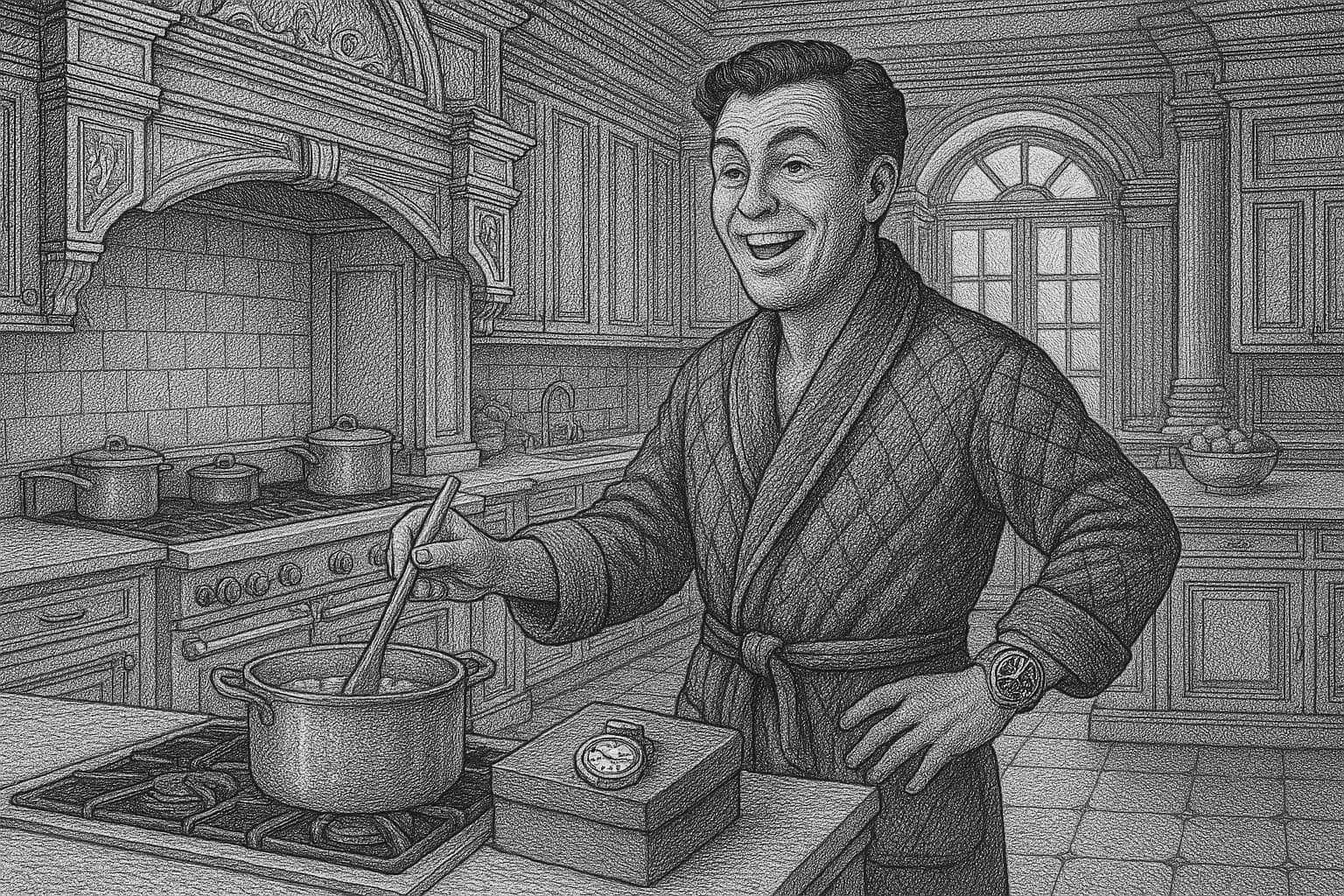 Мастер за плитой